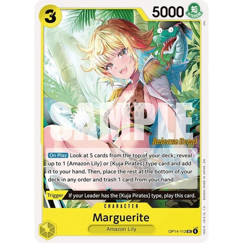 Image for Marguerite (OP14-113) (The Azure Sea's Seven Release Event Cards) - One Piece Card Game