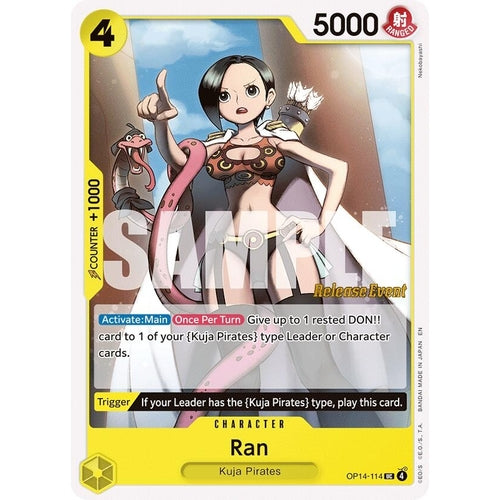 Image for Ran (OP14-114) (The Azure Sea's Seven Release Event Cards) - One Piece Card Game