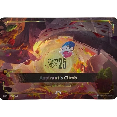 Image for Aspirant's Climb (276a/298) (Riftbound Promotional Cards) - Riftbound: League of Legends Trading Card Game