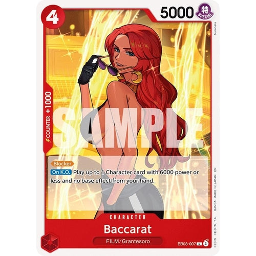 Image for Baccarat (EB03-007) (Extra Booster: One Piece Heroines Edition) - One Piece Card Game