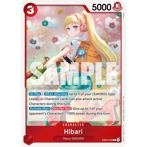 Image for Hibari (EB03-008) (Extra Booster: One Piece Heroines Edition) - One Piece Card Game