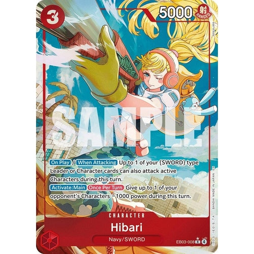 Image for Hibari (Alternate Art) (EB03-008) (Extra Booster: One Piece Heroines Edition) - One Piece Card Game