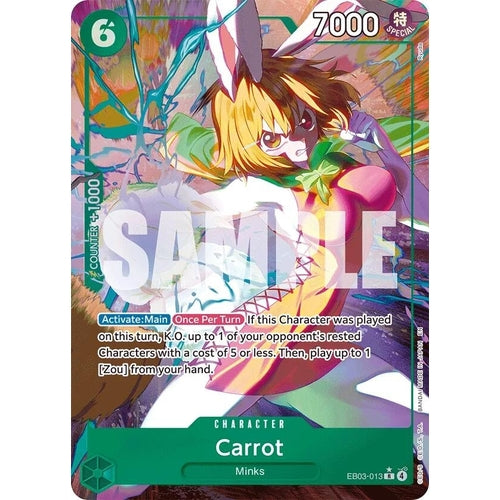 Image for Carrot (Alternate Art) (EB03-013) (Extra Booster: One Piece Heroines Edition) - One Piece Card Game