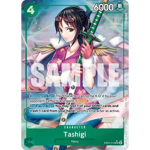 Image for Tashigi (Alternate Art) (EB03-018) (Extra Booster: One Piece Heroines Edition) - One Piece Card Game