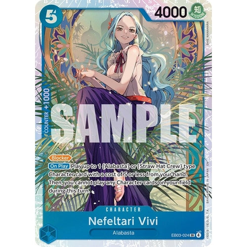 Image for Nefeltari Vivi (024) (EB03-024) (Extra Booster: One Piece Heroines Edition) - One Piece Card Game