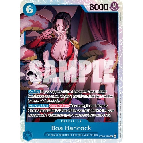 Image for Boa Hancock (EB03-026) (Extra Booster: One Piece Heroines Edition) - One Piece Card Game