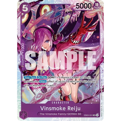 Image for Vinsmoke Reiju (EB03-031) (Extra Booster: One Piece Heroines Edition) - One Piece Card Game