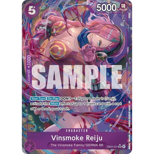 Image for Vinsmoke Reiju (Alternate Art) (EB03-031) (Extra Booster: One Piece Heroines Edition) - One Piece Card Game