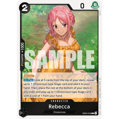 Image for Rebecca (EB03-048) (Extra Booster: One Piece Heroines Edition) - One Piece Card Game