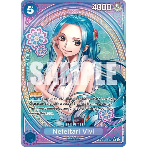 Image for Nefeltari Vivi (024) (SP) (EB03-024) (Extra Booster: One Piece Heroines Edition) - One Piece Card Game