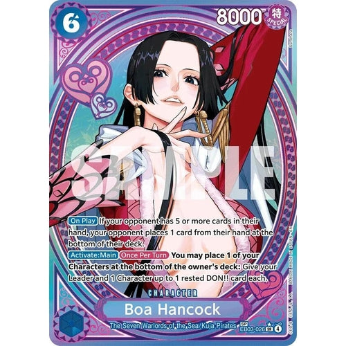 Image for Boa Hancock (SP) (EB03-026) (Extra Booster: One Piece Heroines Edition) - One Piece Card Game
