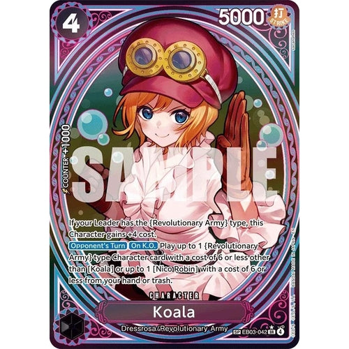Image for Koala (SP) (EB03-042) (Extra Booster: One Piece Heroines Edition) - One Piece Card Game