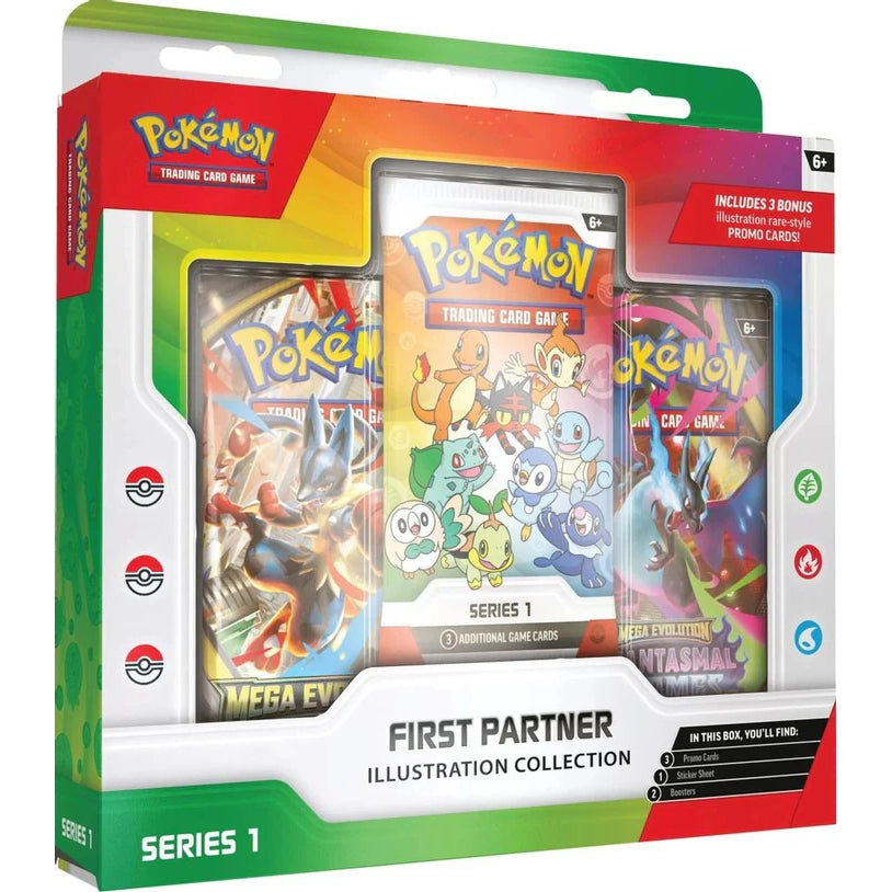 Pokémon TCG: First Partner Illustration Collection - Series 1 - PokéBox Australia