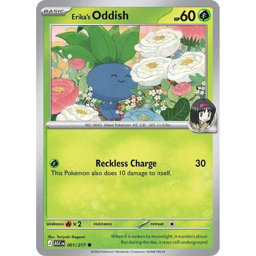 Image for Erika's Oddish (001/217) (ME: Ascended Heroes) - Pokemon