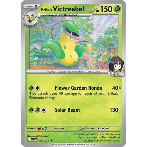 Image for Erika's Victreebel (006/217) (ME: Ascended Heroes) - Pokemon