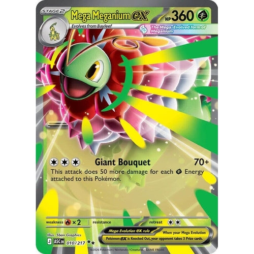 Image for Mega Meganium ex (010/217) (ME: Ascended Heroes) - Pokemon