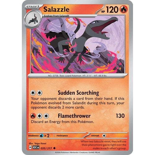 Image for Salazzle (035/217) (ME: Ascended Heroes) - Pokemon