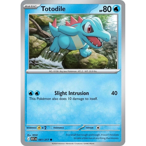 Image for Totodile (041/217) (ME: Ascended Heroes) - Pokemon