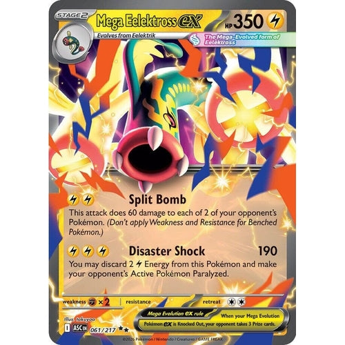 Image for Mega Eelektross ex (061/217) (ME: Ascended Heroes) - Pokemon