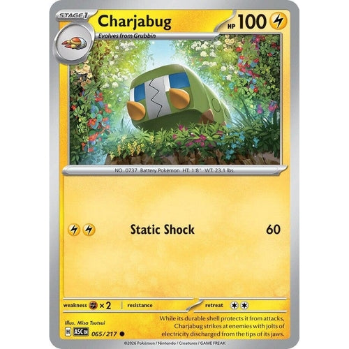 Image for Charjabug (065/217) (ME: Ascended Heroes) - Pokemon
