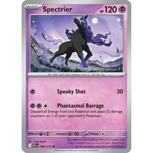 Image for Spectrier (098/217) (ME: Ascended Heroes) - Pokemon