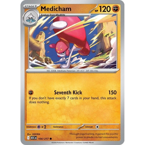Image for Medicham (104/217) (ME: Ascended Heroes) - Pokemon