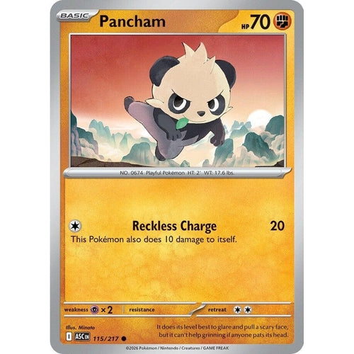 Image for Pancham (115/217) (ME: Ascended Heroes) - Pokemon