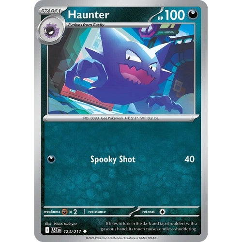 Image for Haunter (124/217) (ME: Ascended Heroes) - Pokemon