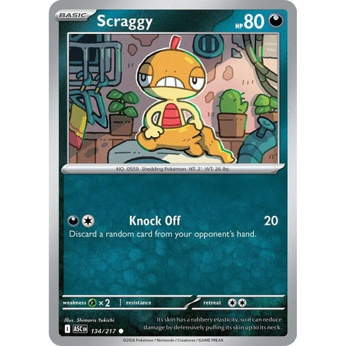 Image for Scraggy (134/217) (ME: Ascended Heroes) - Pokemon