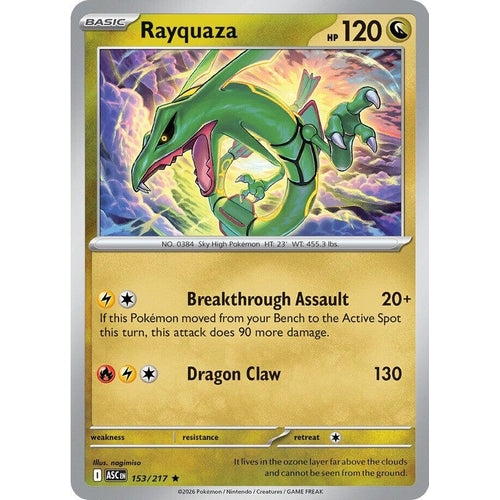 Image for Rayquaza (153/217) (ME: Ascended Heroes) - Pokemon