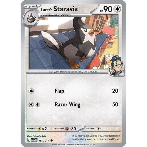 Image for Larry's Staravia (169/217) (ME: Ascended Heroes) - Pokemon