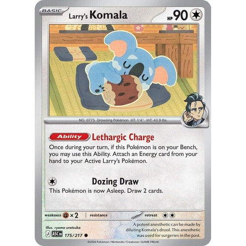 Image for Larry's Komala (175/217) (ME: Ascended Heroes) - Pokemon