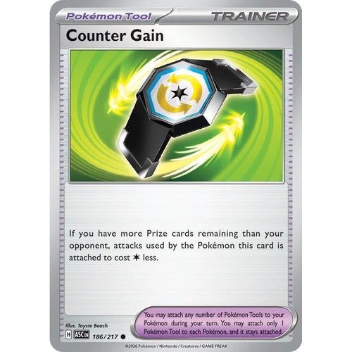 Image for Counter Gain (186/217) (ME: Ascended Heroes) - Pokemon