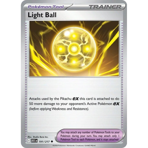 Image for Light Ball (191/217) (ME: Ascended Heroes) - Pokemon