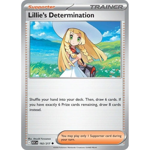 Image for Lillie's Determination (192/217) (ME: Ascended Heroes) - Pokemon