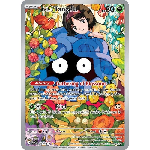 Image for Erika's Tangela (218/217) (ME: Ascended Heroes) - Pokemon