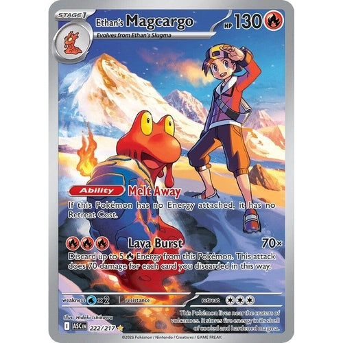 Image for Ethan's Magcargo (222/217) (ME: Ascended Heroes) - Pokemon