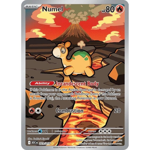 Image for Numel (223/217) (ME: Ascended Heroes) - Pokemon