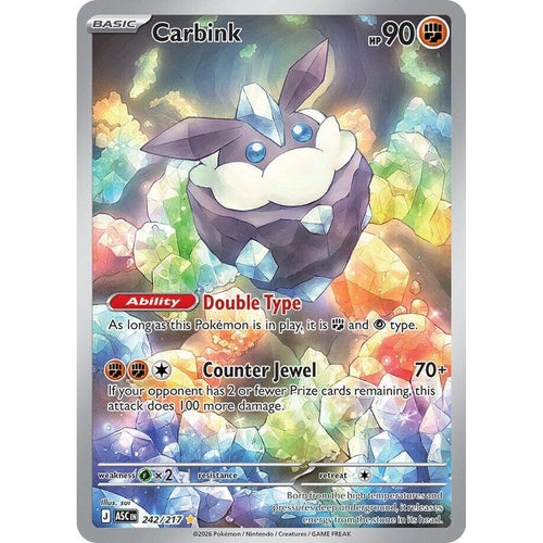 Image for Carbink (242/217) (ME: Ascended Heroes) - Pokemon