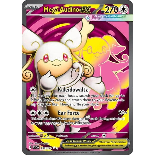 Image for Mega Audino ex (253/217) (ME: Ascended Heroes) - Pokemon