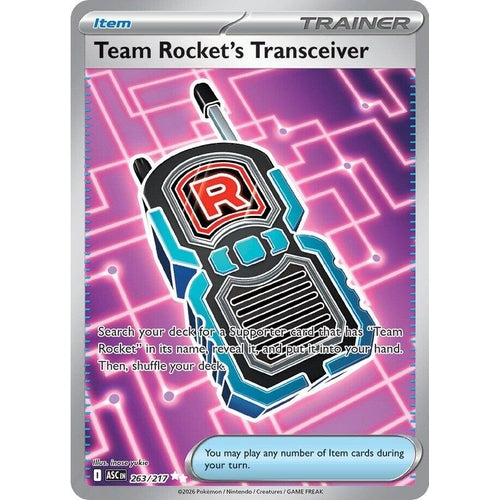 Image for Team Rocket's Transceiver (263/217) (ME: Ascended Heroes) - Pokemon