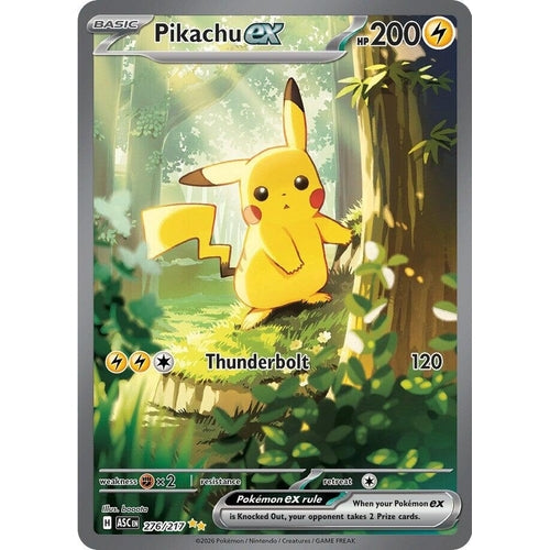 Image for Pikachu ex (276/217) (ME: Ascended Heroes) - Pokemon