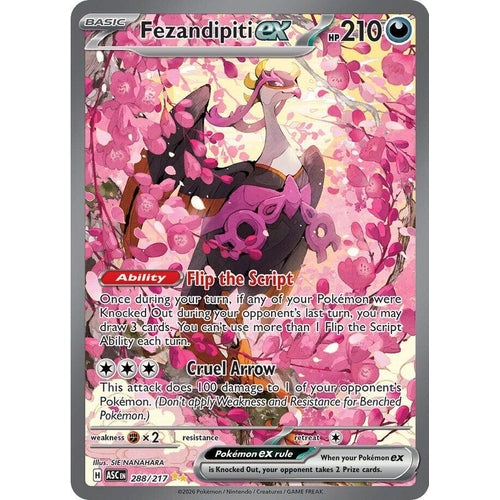 Image for Fezandipiti ex (288/217) (ME: Ascended Heroes) - Pokemon
