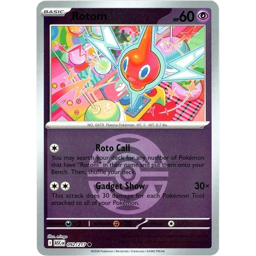 Image for Rotom (Dusk Ball) (092/217) (ME: Ascended Heroes) - Pokemon