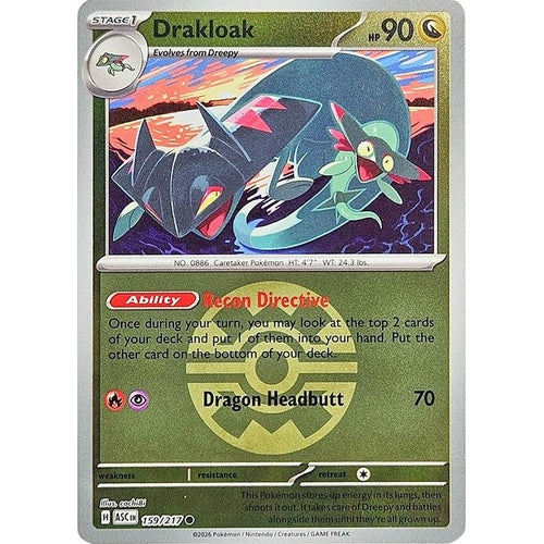 Image for Drakloak - 159/217 (Quick Ball) (159/217) (ME: Ascended Heroes) - Pokemon
