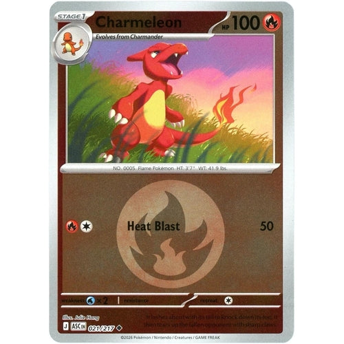 Image for Charmeleon (Energy Symbol Pattern) (021/217) (ME: Ascended Heroes) - Pokemon