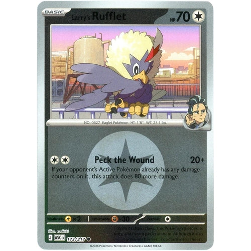 Image for Larry's Rufflet (Energy Symbol Pattern) (173/217) (ME: Ascended Heroes) - Pokemon