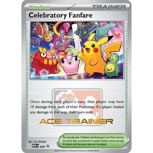 Image for Celebratory Fanfare (Ace Trainer) (028) (ME: Mega Evolution Promo) - Pokemon