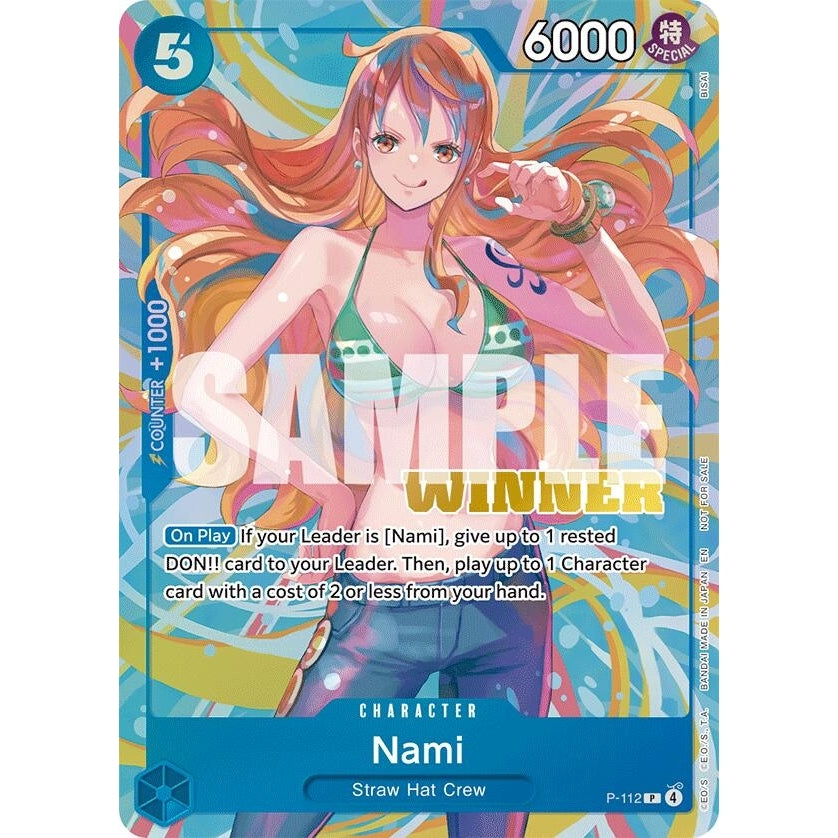 Image for Nami (Heroines Battle Winner Pack) (P-112) (One Piece Promotion Cards) - One Piece Card Game