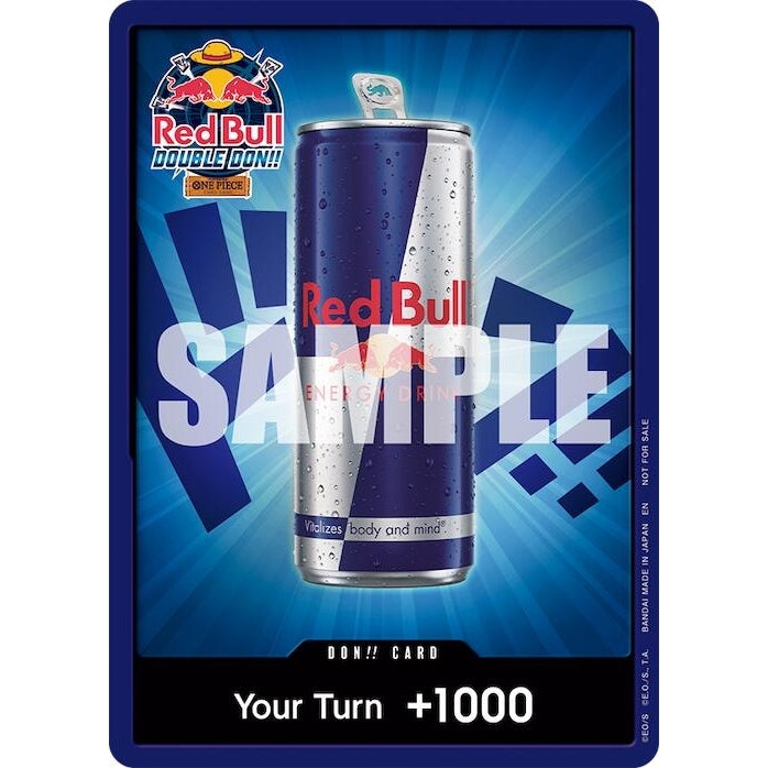 Image for DON!! Card (Red Bull Don!!) (One Piece Promotion Cards) - One Piece Card Game